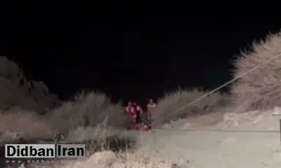 سقوط موتورسوار به دره‌ای ۸۰ متری در شمال غرب تهران +فیلم 