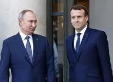 پوتین خطاب به مکرون: باید حاکمیت روسیه بر شبه جزیره کریمه به رسمیت شناخته  و اوکراین باید غیر نظامی شود 