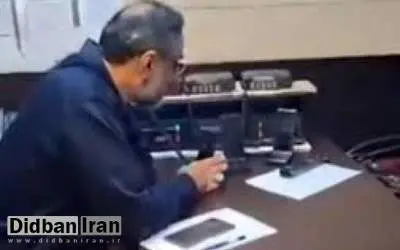 شهردار اهواز انتصاب خودش را از بلندگو تبریک گفت+فیلم