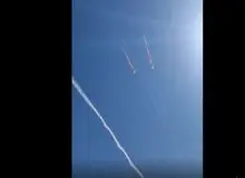 ماجرای دود سفید در آسمان چابهار چیست؟+فیلم 