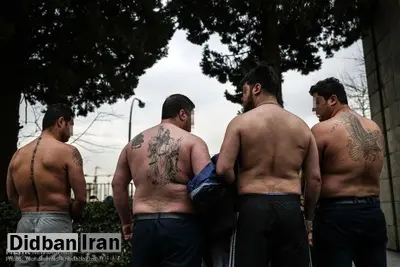 دستگیری قمه کشان در تهران که خودروها را تخریب می کردند+ عکس