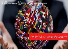۱۰ کشور برتر برای مهاجرت در سال ۲۰۲۲ و ۲۰۲۳