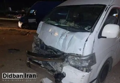 مصدومیت ۱۲ زائر بر اثر واژگونی خودروی ون در عراق