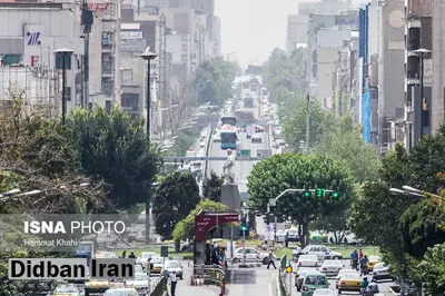 کاهش دمای هوای تهران / افزایش موقت غلظت ذرات معلق
