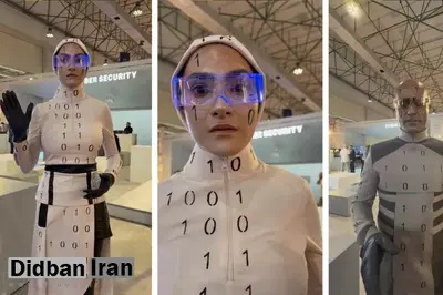 جنجال در نمایشگاه اینوتکس کیش؛ انسان‌ها را جای ربات جا زدند!