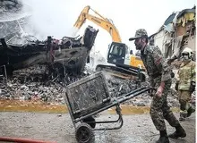 کشف حدود ۵۰ گاوصندوق از میان آوار پلاسکو/ثبت ۱۱۷ گزارش مفقودی گاوصندوق 