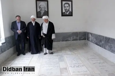 امتناع ناطق نوری از گفتگو با صداوسیما در مراسم وداع با آیت‌الله هاشمی
