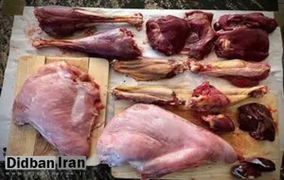 قیمت انواع گوشت بوقلمون در میادین میوه و تره‌بار تهران