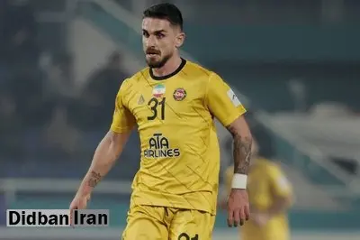 ستاره تراکتور بهترین بازیکن زمین شد