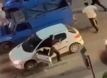 دستگیری راننده مسلح به اسلحه کلاشینکف در جاده چالوس