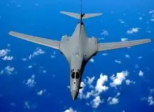 بمب افکن های B_1 آمریکا در راه خاورمیانه