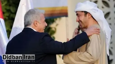 دیدار لاپید، رئیس اپوزیسیون اسرائیل با رئیس امارات