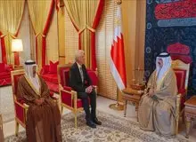 سفیر جدید اسرائیل استوارنامه خود را تقدیم پادشاه بحرین کرد