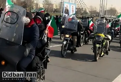 حمله گازانبری انقلابی ها به قالیباف/ برگزاری راهپیمایی موتوری نیروهای انقلاب؛ این بار علیه سردار!+عکس 