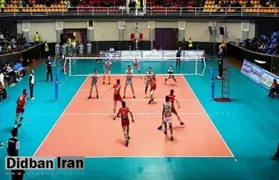 تیم والیبال شهرداری ارومیه مقابل کاله آمل شکست خورد
