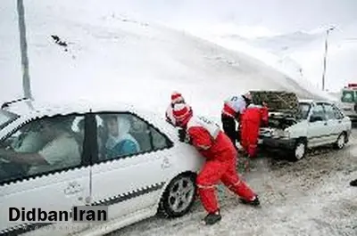 ۱۳ استان کشور درگیر برف و کولاک
