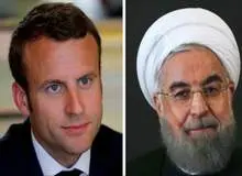 مکرون: به روحانی درباره برجام اخطار دادم