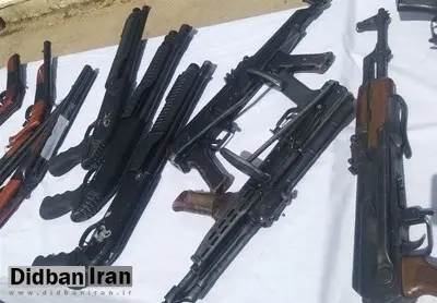 کشف بزرگترین محموله سلاح آمریکایی در شرق ایران