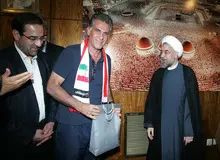 دیدار اعضای تیم ملی با رئیس جمهور/ دعوت از اسحاق جهانگیری در دیدار با ازبکستان