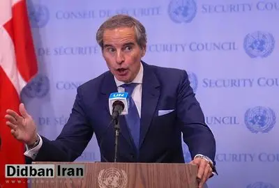 گروسی: حرکاتی در نزدیکی محل ذخایر اورانیوم ۶۰ درصد ایران شناسایی شده