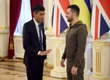 نخست‌وزیر انگلیس: فناوری مقابله با پهپادهای ایران را به اوکراین می‌دهیم