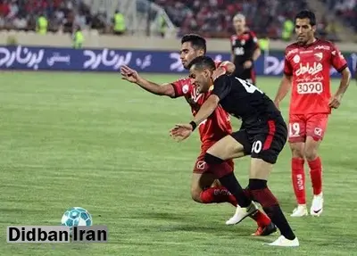 تغییر زمان دیدار فولاد و پرسپولیس