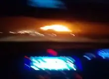 لحظه اصابت یکی از موشک های هند در پاکستان+فیلم