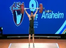 شب رکورد شکنی 'سهراب مرادی' مرد سه طلایی وزنه برداری ایران