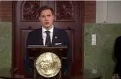 لحظه اعلام برنده شدن جایزه صلح نوبل ۲۰۲۵ توسط ماریا کورینا ماچادو رهبر اپوزیسیون ونزوئلا+فیلم 