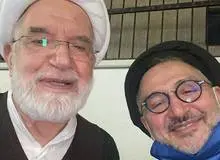 تازه ترین تصاویر از «شیخ مهدی کروبی»/ ابطحی: همراه آقای کروبی از آسیبی که دولت روحانی به همه ما زد افسوس خوردیم