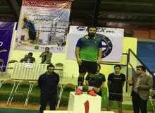 قهرمانان دومین مرحله مسابقات رنکینک بدمینتون آقایان در شهرستان یزد مشخص شدند