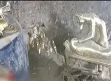 بازداشت مدعیان گنج فاروق مرودشت