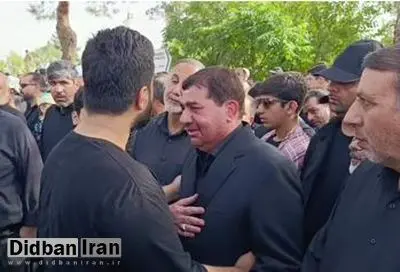 فرزند شهید حاجی زاده در آغوش مخبر مشاور و دستیار رهبری+ فیلم 