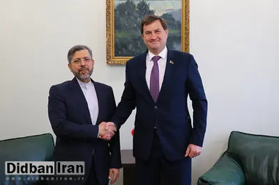 رایزنی خطیبزاده و وزیر خارجه بلاروس درباره تقویت روابط دوجانبه