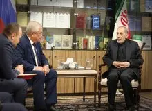 دیدار مشاور آیت الله خامنه ای با نماینده ویژه پوتین در امور سوریه