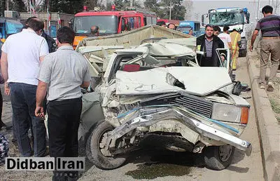 کشته شدن 160نفر و زخمی شدن سه هزار نفر در سفرهای نوروزی/ علت تصادف زنجیرهای مشهد چه بود؟