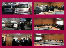 بازدید معصومه ابتکار از مرکز اورژانس اجتماعی ۱۲۳ تهران