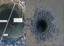 بررسی علل علمی شکل‌گیری گودال ساحل غربی دریاچه ارومیه/ چرا دمای آب داخل گودال بالا است؟ + فیلم و عکس 