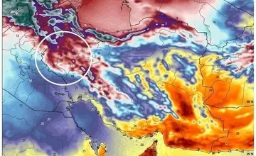 ورود موج جدید بارش‌ها به ۱۰ استان کشور؛ بازگشت یخبندان و زمستان