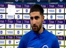 جهانبخش: راضی نیستم؛ باید در برایتون بیشتر بازی کنم/ علی کریمی می‌تواند به فوتبال ایران کمک کند