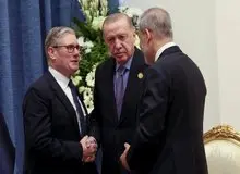 دیدار اردوغان و استارمر در شرم الشیخ