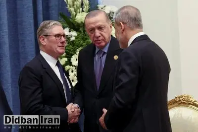 دیدار اردوغان و استارمر در شرم الشیخ