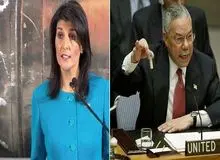 ظریف: نمایش هیلی را قبلا در سازمان ملل دیده بودم