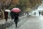 هوای  سه درجه سرد می‌شود/ احتمال بارش باران در ارتفاعات