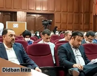 فیلمی از حضور «رسول سجاد» و‌ «محسن صالحی» از مدیران سابق بانک مرکزی در دادگاه امروز