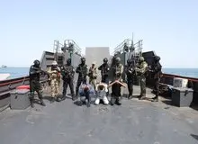 تمرین آزادسازی کشتی ربوده شده در رزمایش مرکب دریایی ایران و روسیه