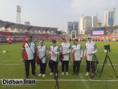 برنز قهرمانی آسیا بر گردن تیم کامپوند زنان ایران