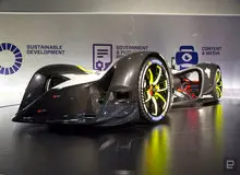 
نخستین خودروی خودران مسابقه‌ای+عکس