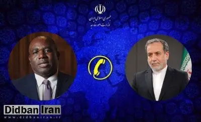 رایزنی تلفنی عراقچی و وزیر امور خارجه انگلستان