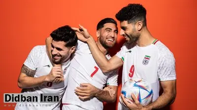 چهره خندان بازیکنان تیم ملی در پوستر رسمی فیفا +عکس